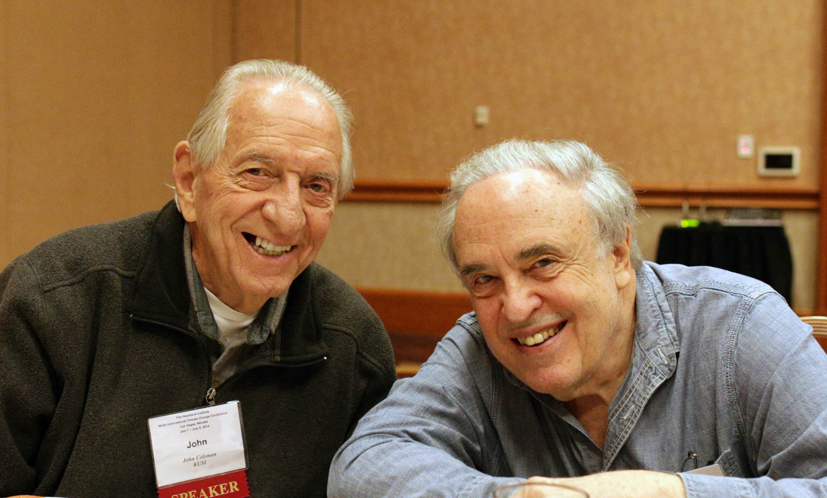 Weather Channel co-founders John Coleman and Joe D'Aleo