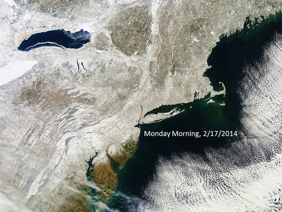 MODIS-Terra-NE-US-2-17-2014