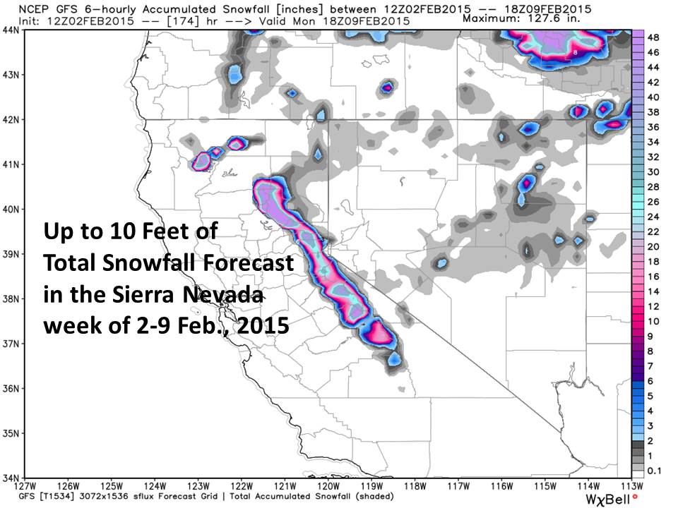 GFS-7-day-snow-fcst-feb02-09-2015-NoCal