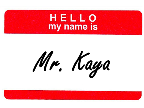 Mr-Kaya-name-tag