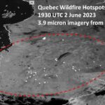Quebec-wildfires-GOES-16-1930UTC-3.9-micron-channel