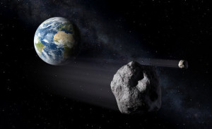 Artist's concept of a near-Earth asteroid (ESA).